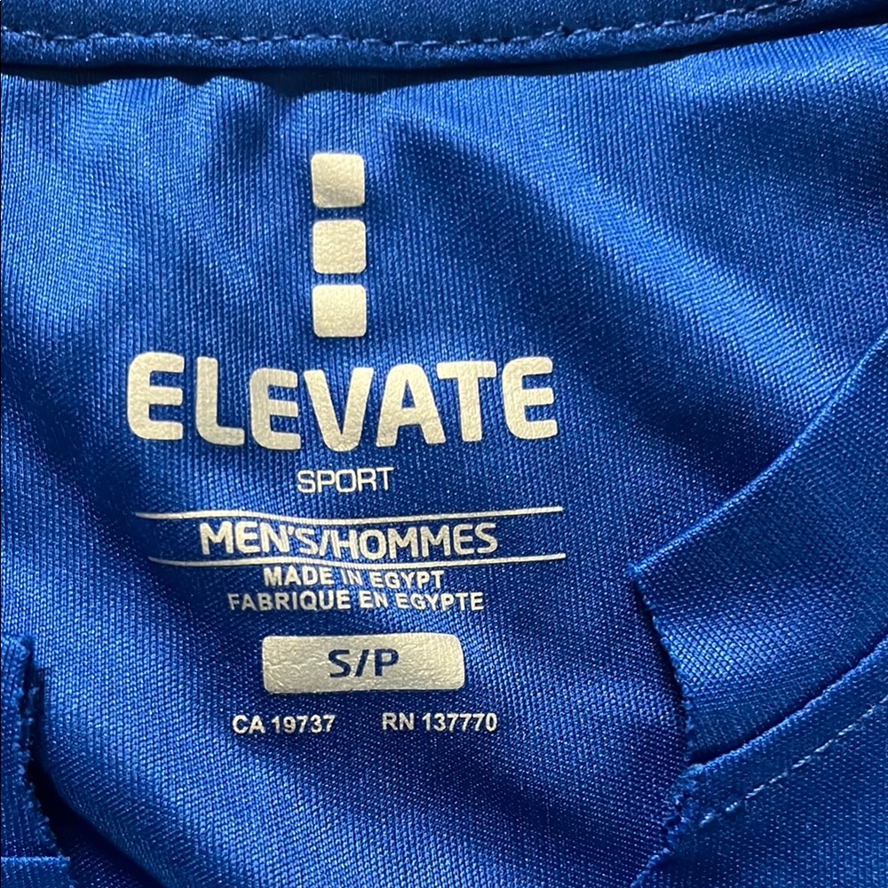 Vibrant Blue Men's Rash Guard - Picture 4 of 4